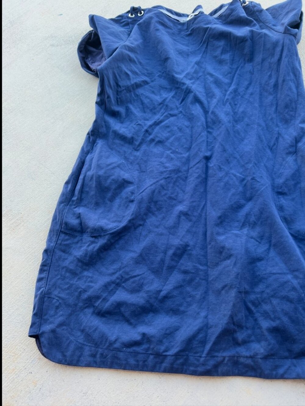 Tommy Bahama‎ large blue dress - Picture 4 of 10
